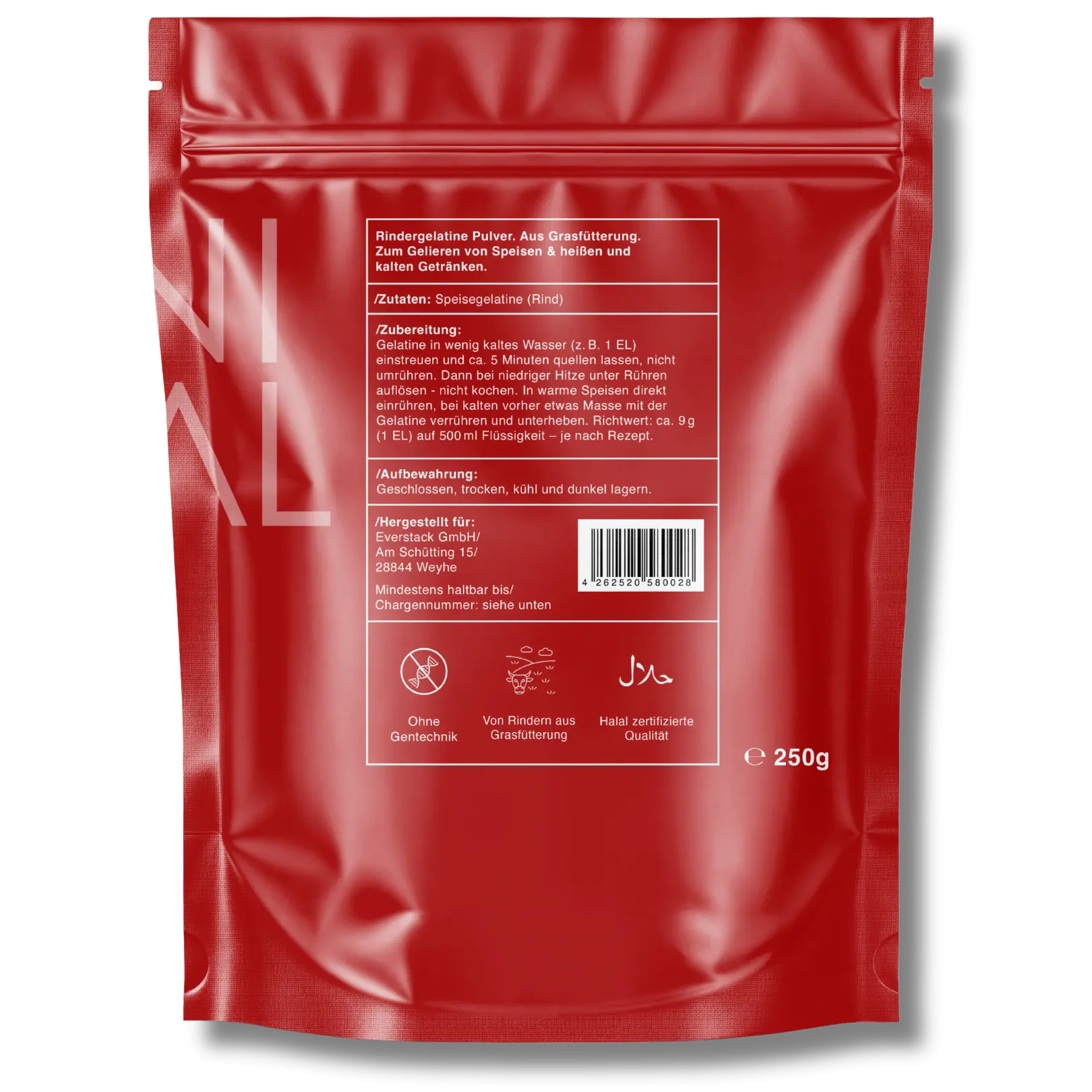 Rindergelatine Pulver - Grass Fed Beef Gelatine EVERSTACK®
