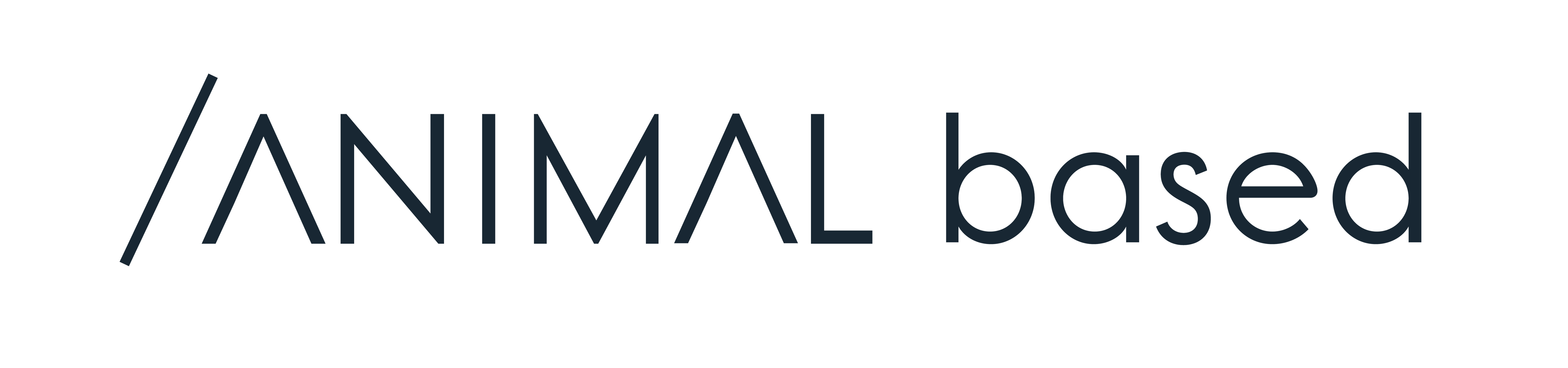 Man sieht den Schriftzug ANIMAL based