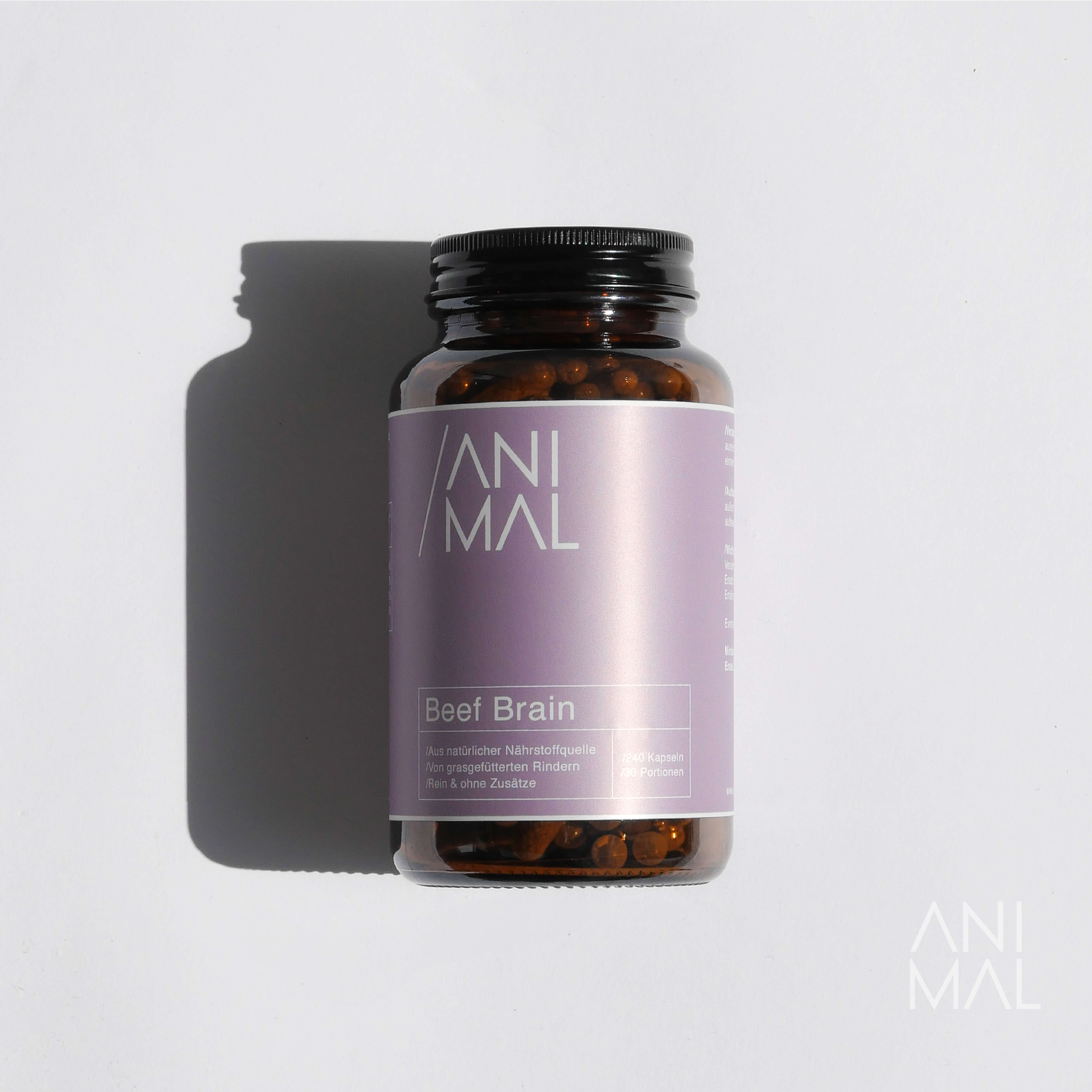 Grass Fed Beef Brain Capsules