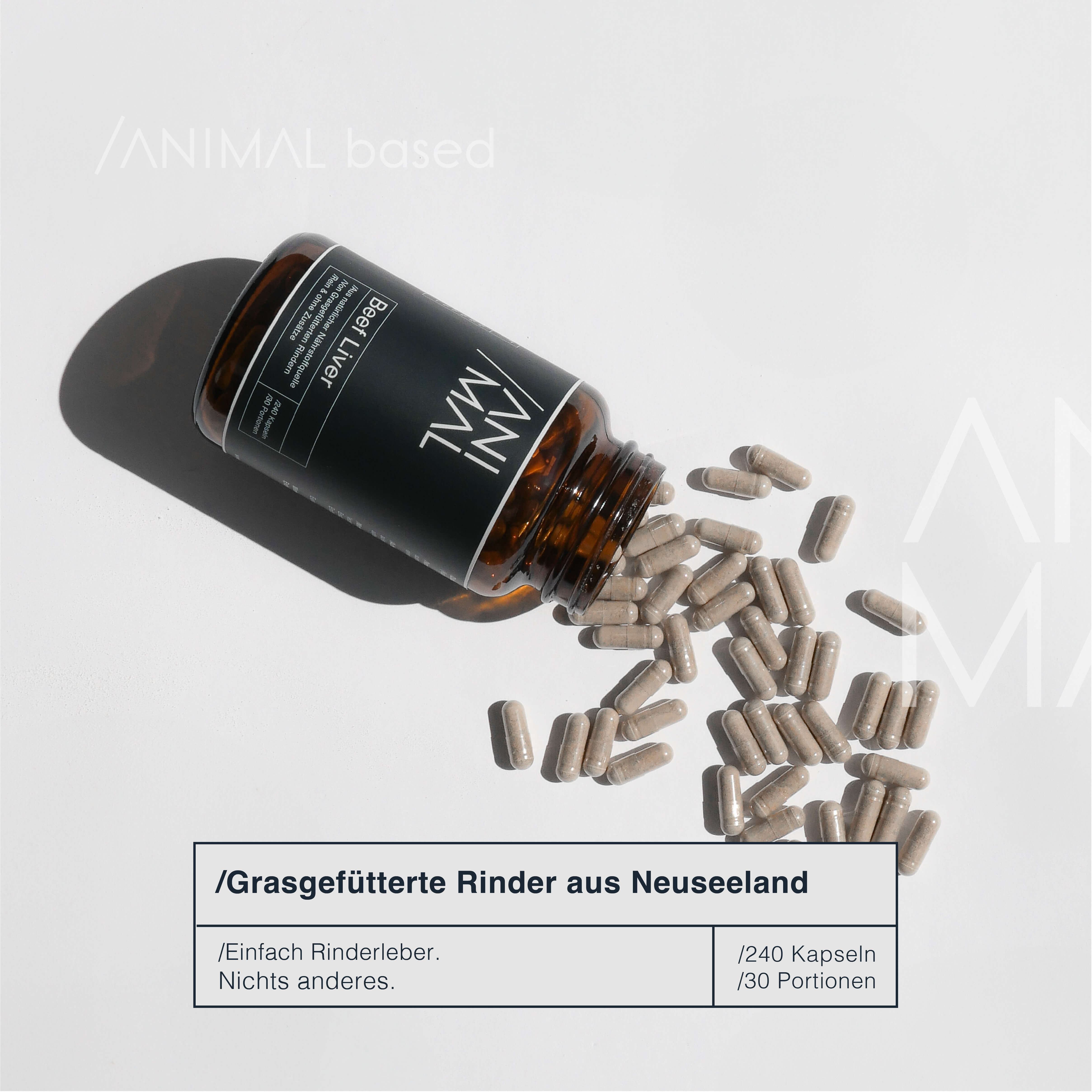 Grass Fed Beef Liver Capsules