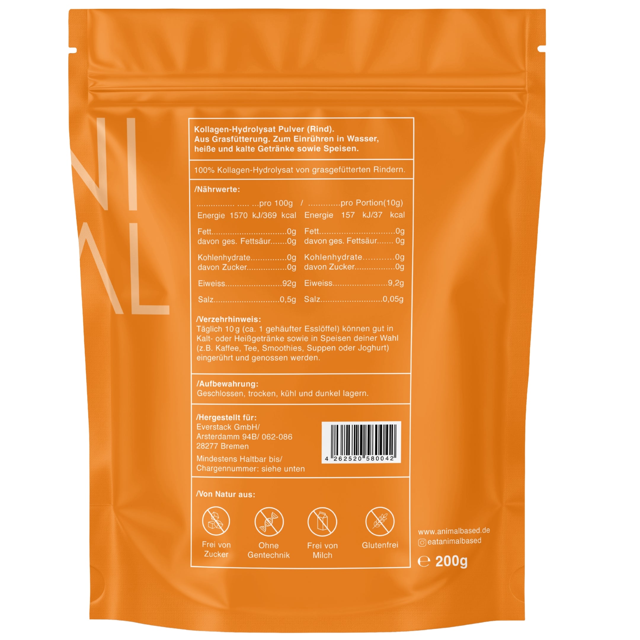Halal Kollagen Hydrolysat - 200g