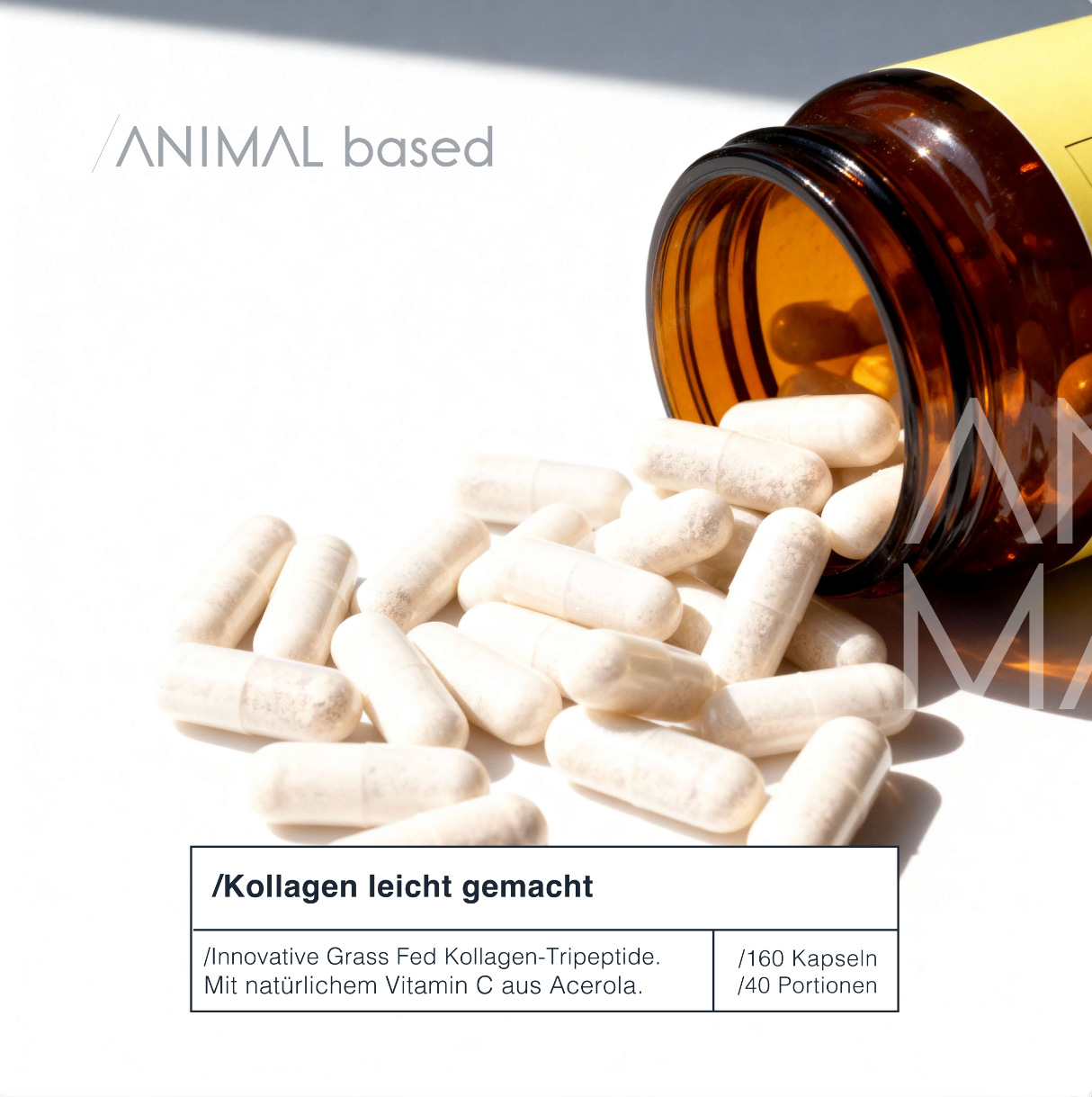 Collagen Tripeptide - mit natürlichem Vitamin C aus Acerola