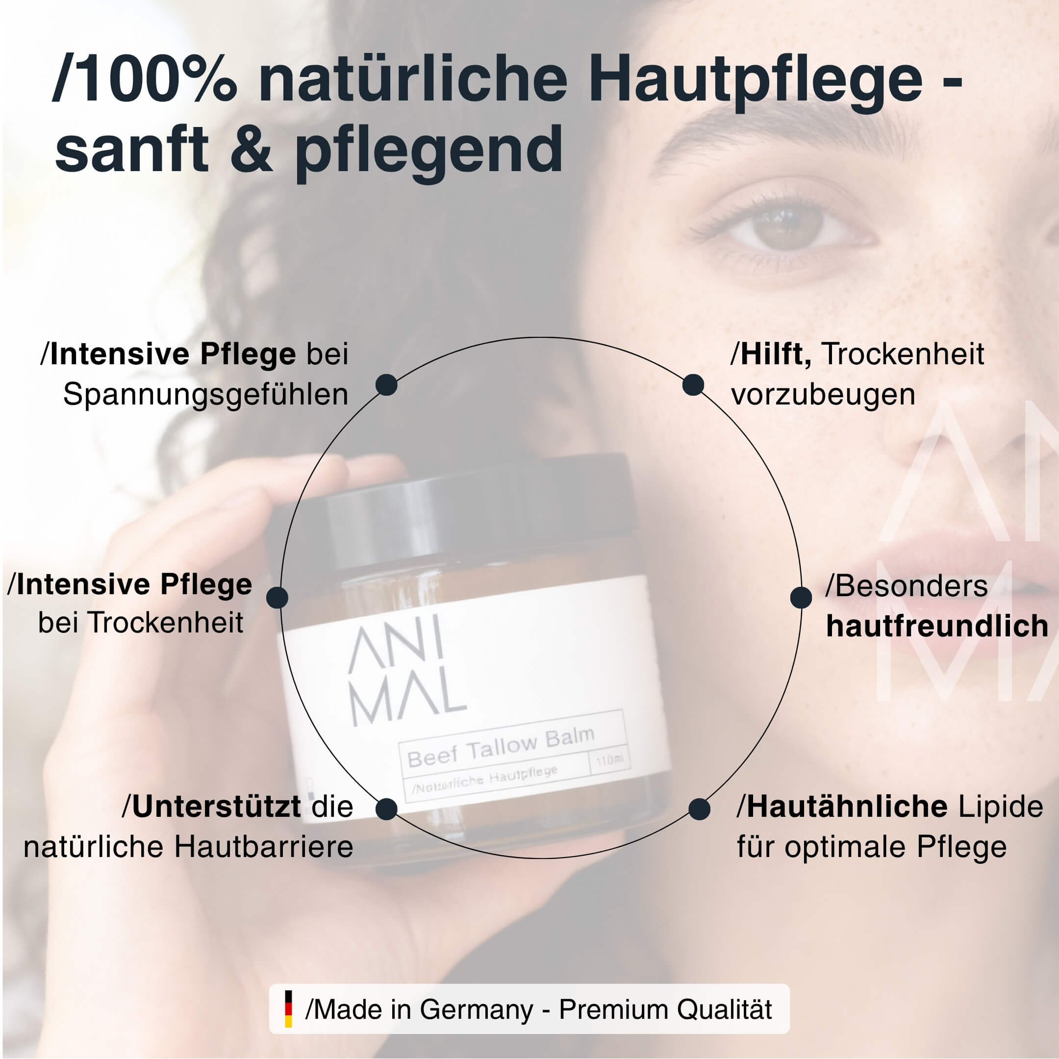 Animal Based Beef Tallow Balm – 100 Prozent natürliche Hautpflege für trockene und empfindliche Haut