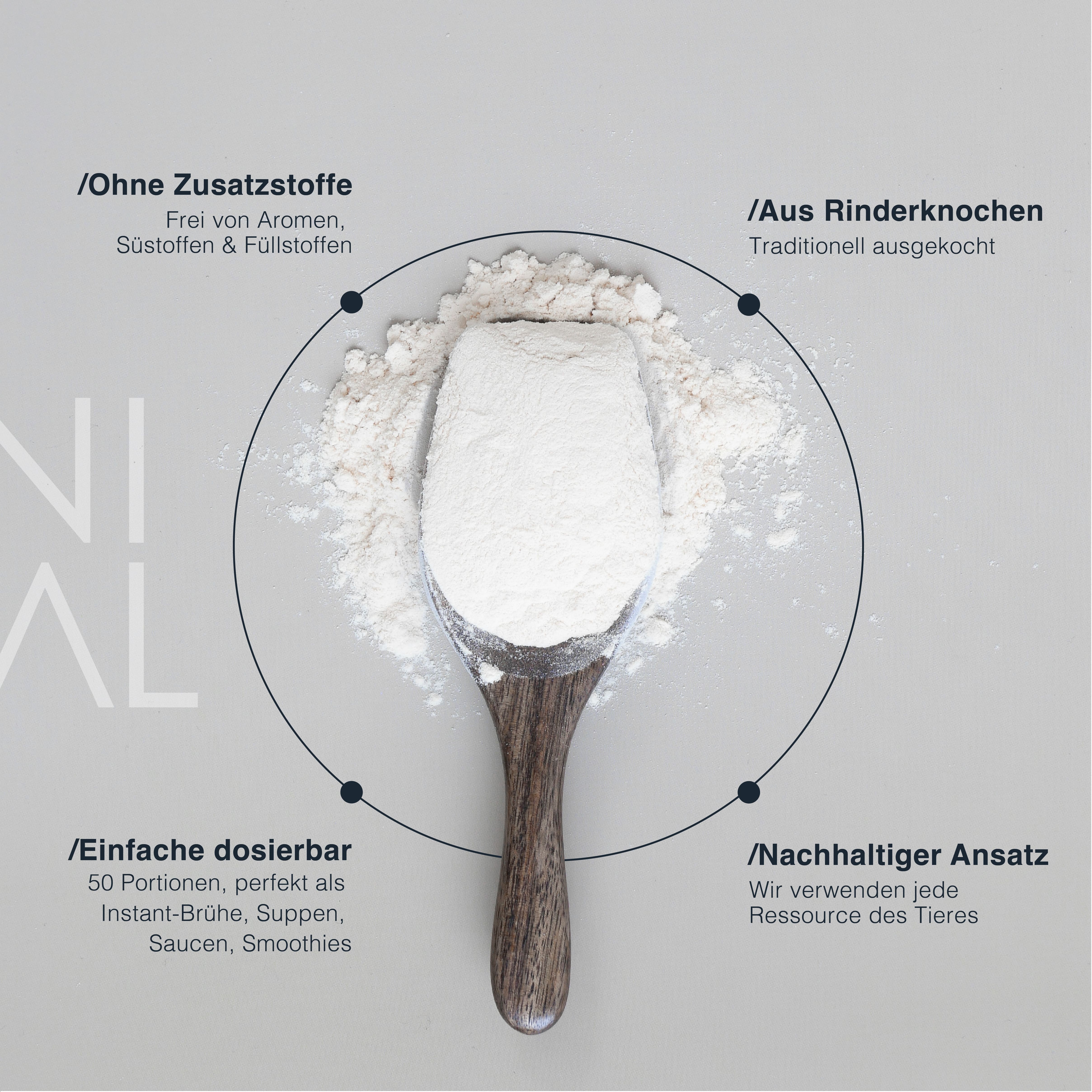 Knochenbrühe Pulver 500g