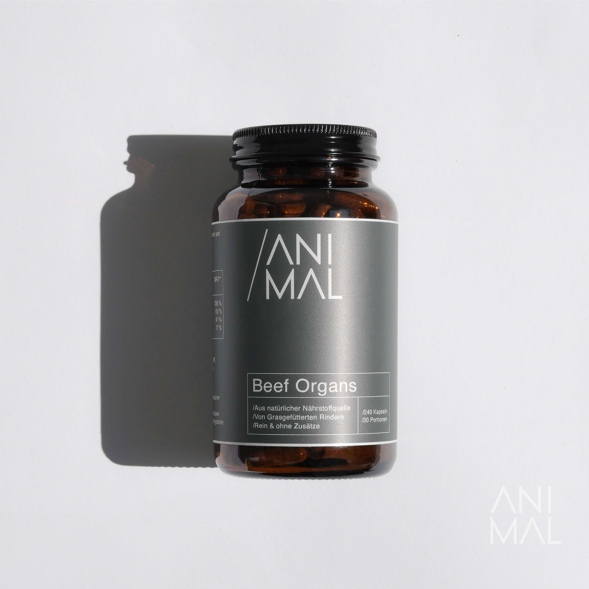 Rinderorgane Kapseln - Grass Fed Beef Organs